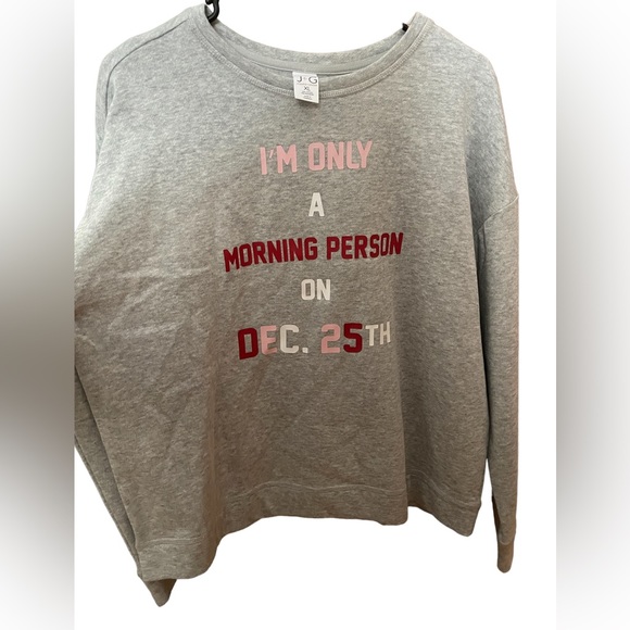 NWT XL Christmas morning sweatshirt - Picture 2 of 4